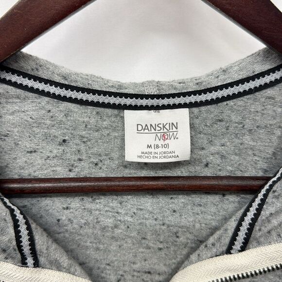 Womens Danskin Now Grey zipped vest sz M - Picture 3 of 4